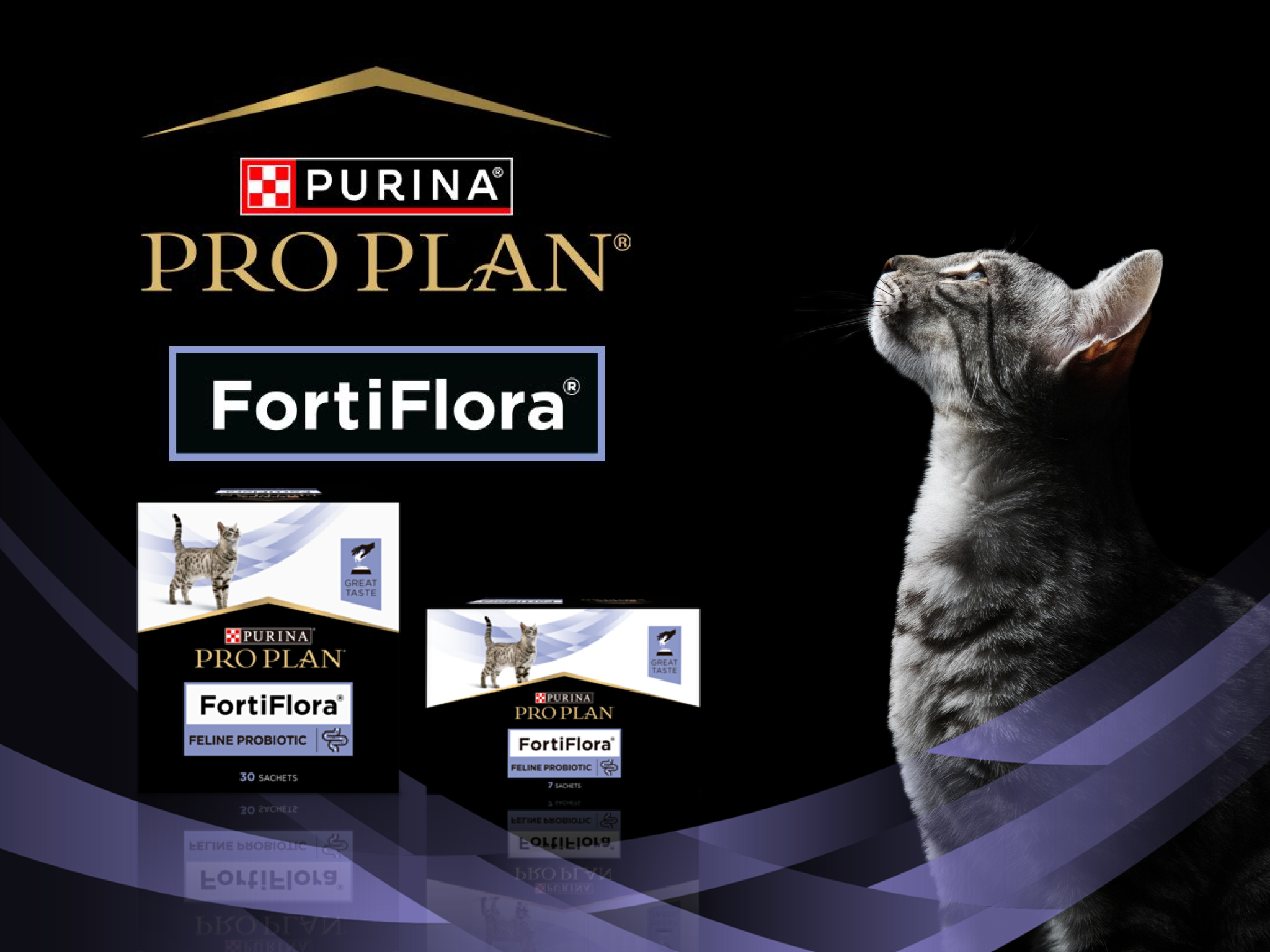 PRO PLAN FortiFlora katt med produkter