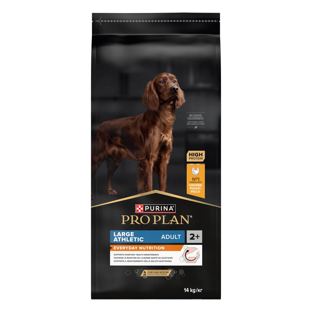 PURINA® PRO PLAN® Everyday Nutriton för vuxna atletiska hundar