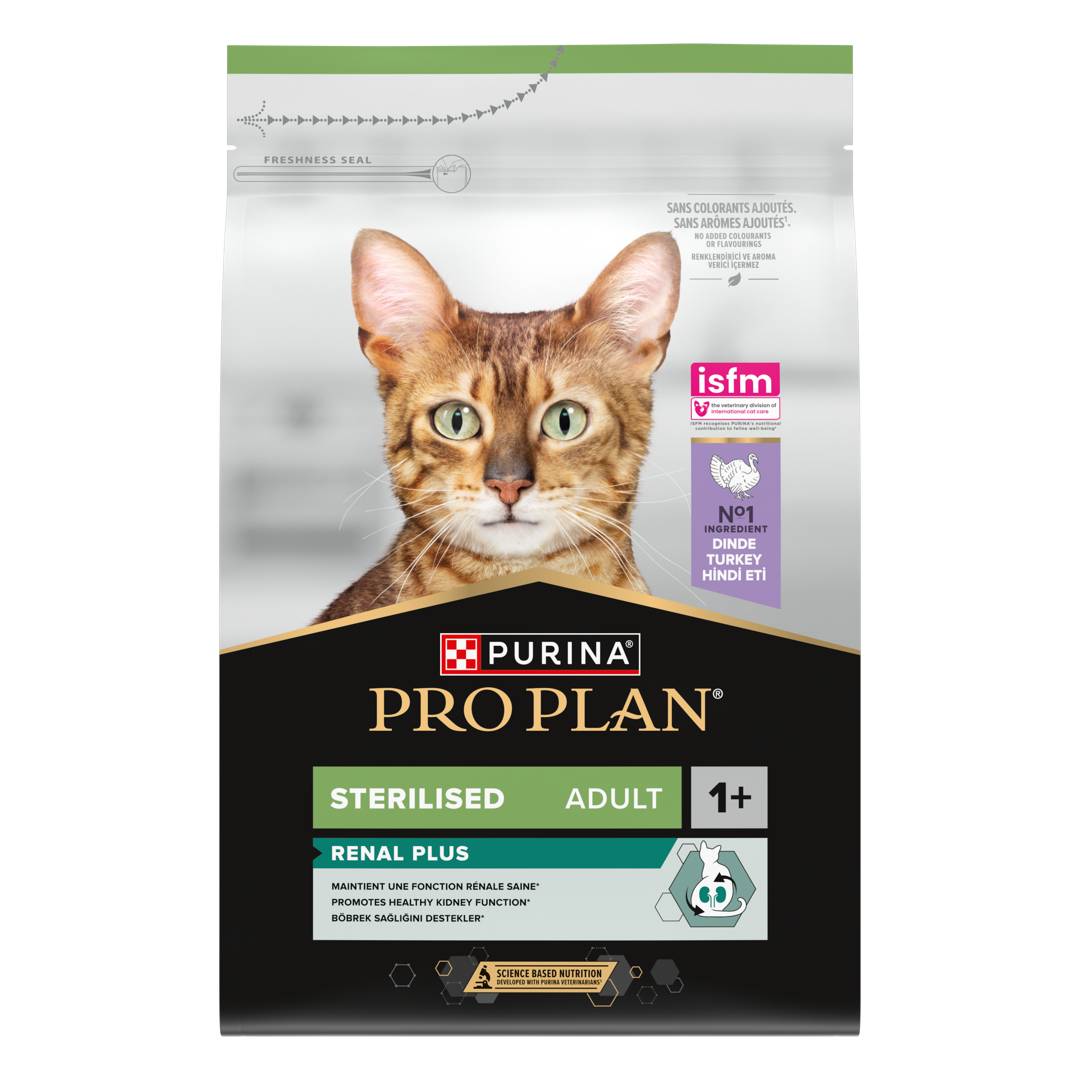 PURINA® PRO PLAN® Renal Plus för steriliserade katter