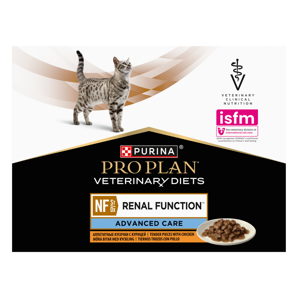 PRO PLAN® VETERINARY DIETS NF Renal Function Advanced Care våtfoder rikt på kyckling