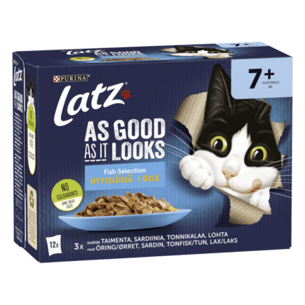 Latz® As Good As It Looks Senior Fish Selection i géle