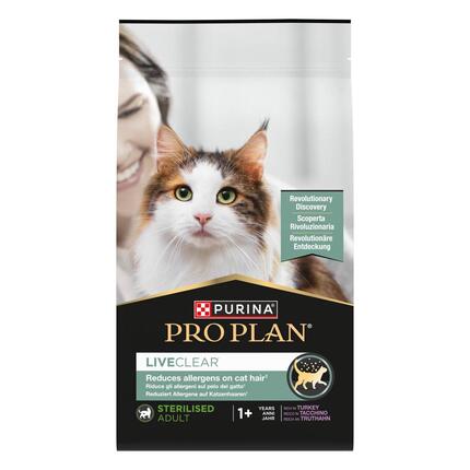 PURINA® PRO PLAN® LiveClear för vuxna katter