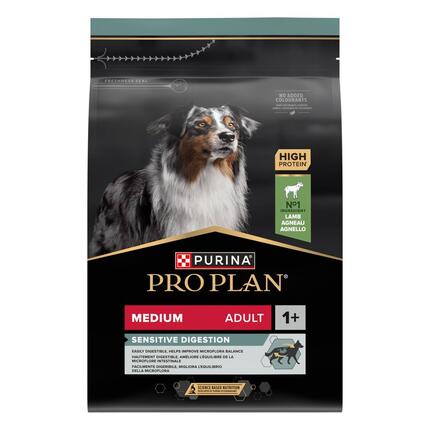 PURINA® PRO PLAN® Sensitive Digestion rik på lamm