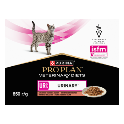 PRO PLAN® VETERINARY DIETS UR St/Ox Urinary våtfoder rikt på lax