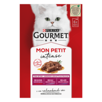 GOURMET® Mon Petit Meaty Variety med Ox, Kalv & Lamm