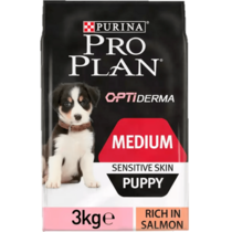PRO PLAN® Medium Puppy Sensitive Skin Rik på Lax