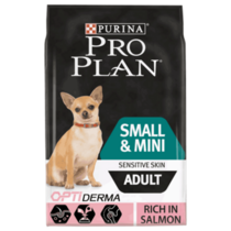 PRO PLAN® Small & Mini Adult Sensitive Skin Rik på Lax