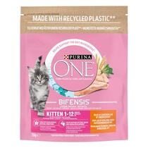 PURINA ONE® Kitten 1-12 månader, Rik på Kyckling och med Fullkorn