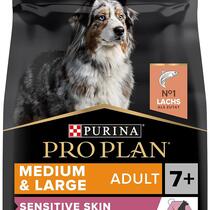 PRO PLAN MEDIUM LARGE ADULT 7+ Sensitive Skin Dog Salmon 14kg teaser