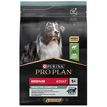 PRO PLAN® Medium Adult Sensitive Digestion Rik på Lamm