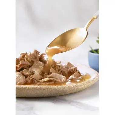 GOURMET® Perle Gravy Delight med Kyckling & Ox