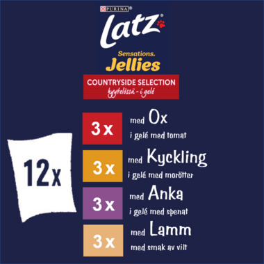 Latz® Sensations Jellies Countryside Selection i géle
