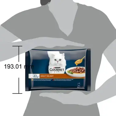 GOURMET® Perle Gravy Delight med Kyckling & Ox