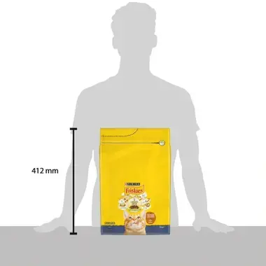 Friskies® Sterilized med en välsmakande mix av Ox och Kyckling med Grönsaker