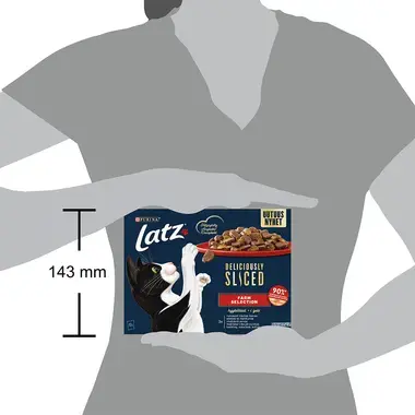 Latz® Deliciously Sliced Farm Selection i Géle