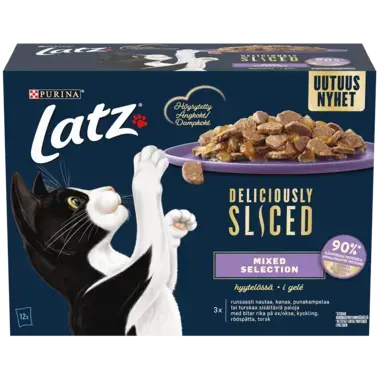 Latz® Deliciously Sliced Mixed Selection i Géle