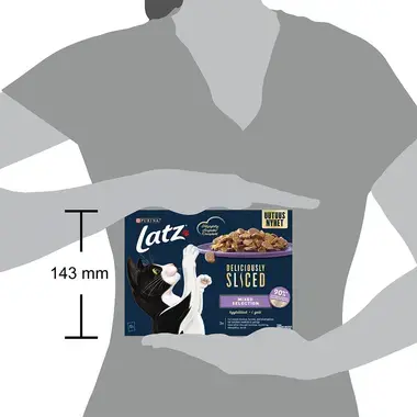 Latz® Deliciously Sliced Mixed Selection i Géle