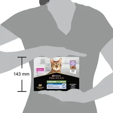 PRO PLAN ® STERILISED Senior 7+ LONGEVIS Terrine med kalkon