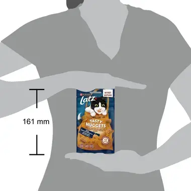 PURINA® Latz® Tasty Nuggets Rika på Kyckling med Anka