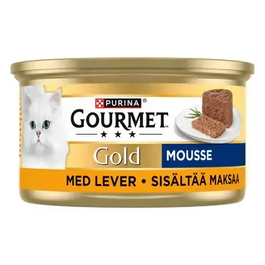 GOURMET GOLD, mousse med lever, 85g burk