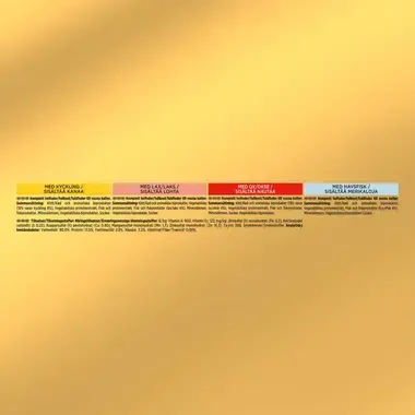 PURINA GOURMET™ GOLD Succulent Delights med kyckling, lax, ox, havsfisk, 12x85g burkar
