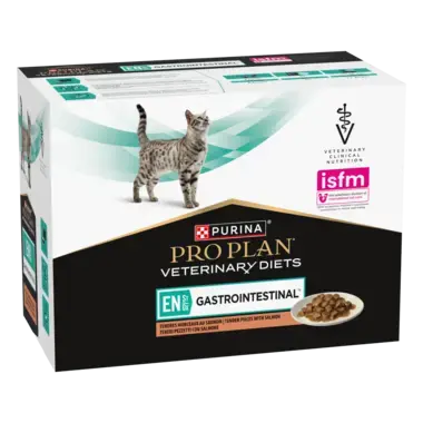 PRO PLAN® Veterinary Diets EN St/Ox Gastrointestinal våtfoder rikt på lax