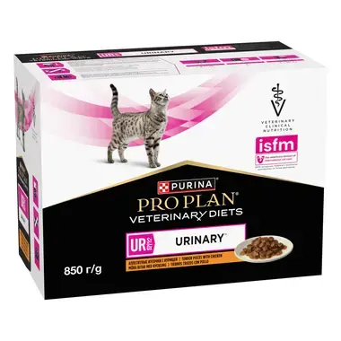 PRO PLAN® VETERINARY DIETS UR St/Ox Urinary våtfoder rikt på kyckling