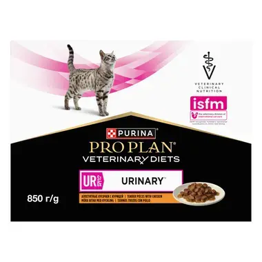 PRO PLAN® VETERINARY DIETS UR St/Ox Urinary våtfoder rikt på kyckling