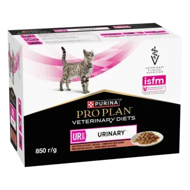 PRO PLAN® VETERINARY DIETS UR St/Ox Urinary våtfoder rikt på lax