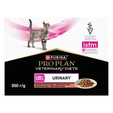 PRO PLAN® VETERINARY DIETS UR St/Ox Urinary våtfoder rikt på lax