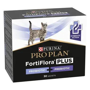 PRO PLAN® FortiFlora PLUS Probiotika + Prebiotika för katter