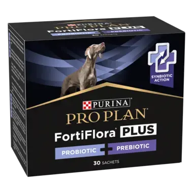 PRO PLAN® FortiFlora PLUS Probiotika + Prebiotika för hundar