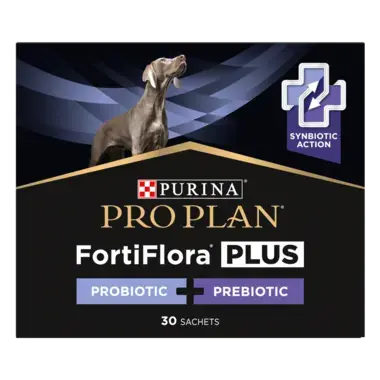 PRO PLAN® FortiFlora PLUS Probiotika + Prebiotika för hundar