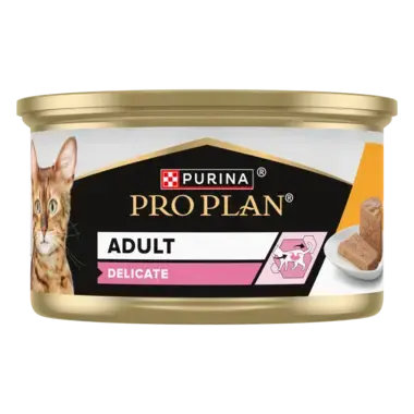PRO PLAN® Delicate Mousse rikt på kyckling