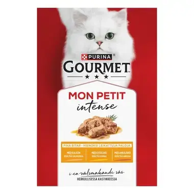 GOURMET™ Mon Petit Meaty Variety med Anka, Kyckling & Kalkon
