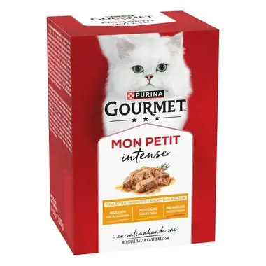 GOURMET™ Mon Petit Meaty Variety med Anka, Kyckling & Kalkon