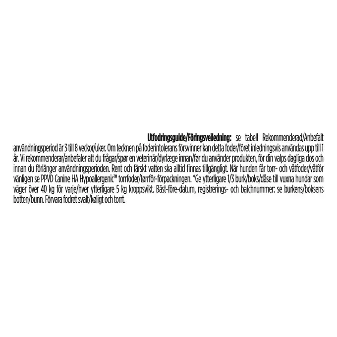PRO PLAN® VETERINARY DIETS Canine HA Hypoallergenic (Våtfoder)
