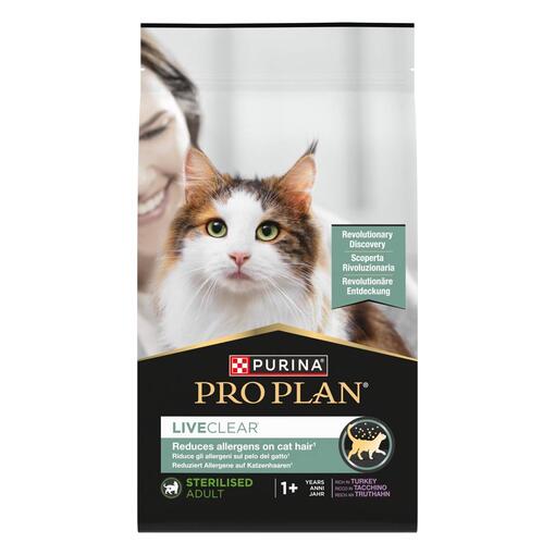 PURINA® PRO PLAN® LiveClear för vuxna katter