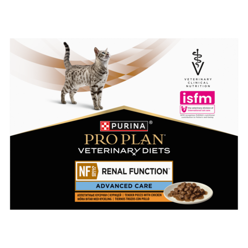 PRO PLAN® VETERINARY DIETS NF Renal Function Advanced Care våtfoder rikt på kyckling