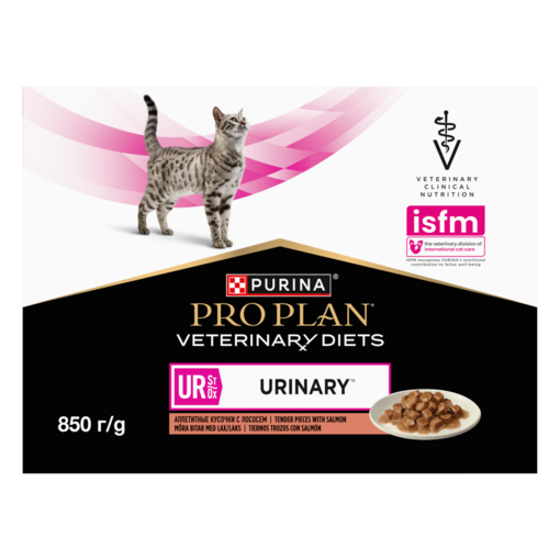 PRO PLAN® VETERINARY DIETS UR St/Ox Urinary våtfoder rikt på lax